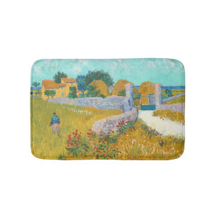 Bauernhaus in Provence - Vincent van Gogh Badematte