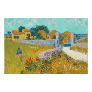 Bauernhaus in Provence - Vincent van Gogh Poster