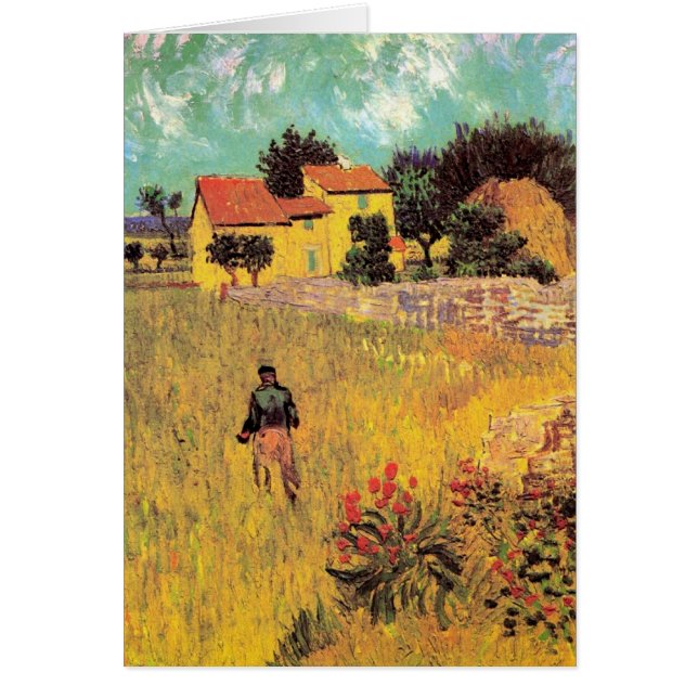Bauernhaus in Provence von Vincent van Gogh (Vorne)