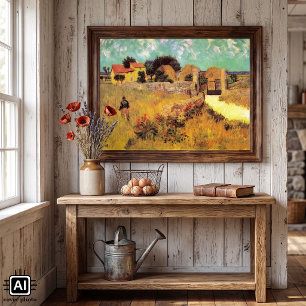 Bauernhaus in Provence von Vincent van Gogh Poster