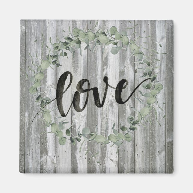 Bauernhaus Inspiration - Liebe Magnet (Vorne)