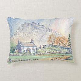 Bauernhaus Landschaft Hütte Landschaft Akzent Pill Dekokissen