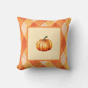 Bauernhaus Orange Pumpkin Einfache Herbstausgabe Z Kissen