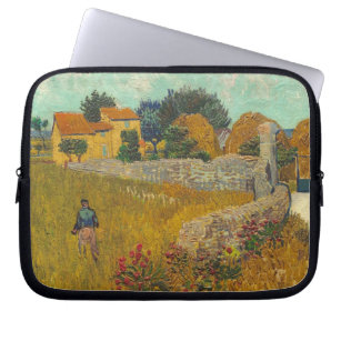 Bauernhaus Vincent van Goghs   in Provence, 1888 Laptopschutzhülle