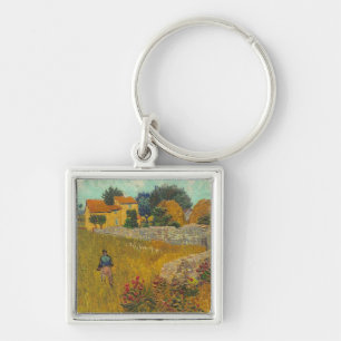 Bauernhaus Vincent van Goghs in Provence, 1888 Schlüsselanhänger