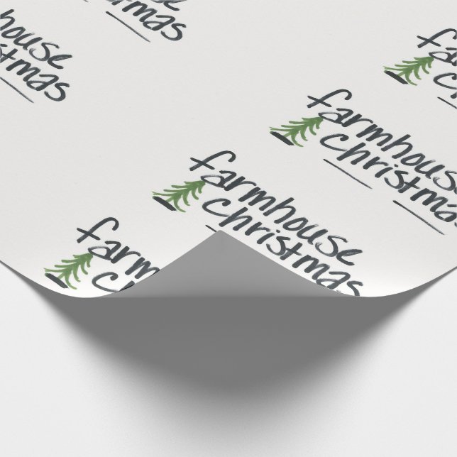 Bauernheirat Geschenkpapier (Ecke)