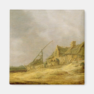 Bauernhof, 1632 magnet