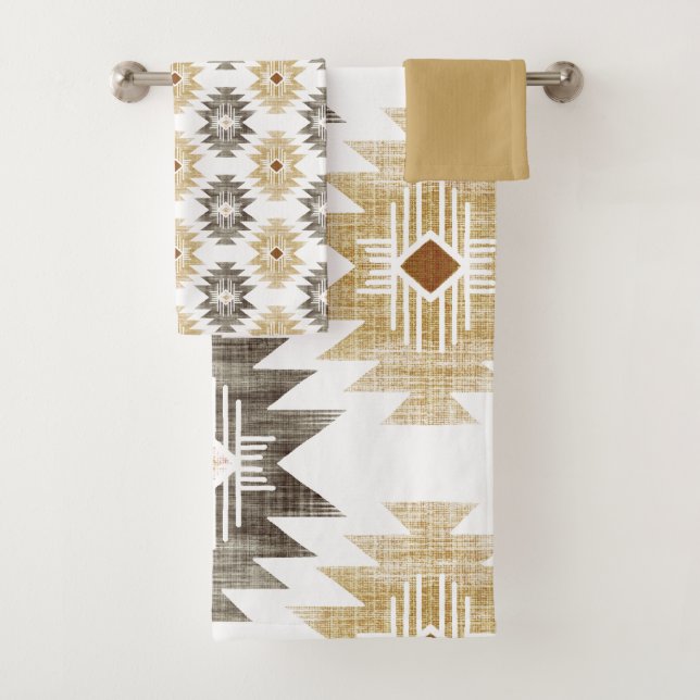 Bauernhof Aztec Badhandtuch Set (Insitu)