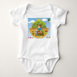 Bauernhof Baby Strampler