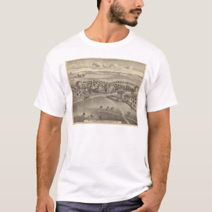 Bauernhof des Wirbels u. Wohnsitz auf lager, T-Shirt