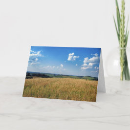 Bauernhof-Feld-Ansicht Karte