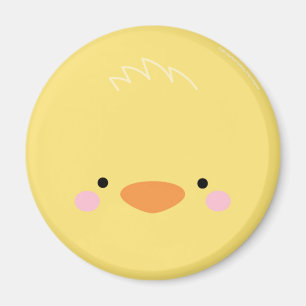 Bauernhof Freunde Neugieriges Huhn Magnet