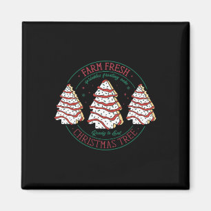 Bauernhof Frische Weihnachtsbaum Zuckerguss Mattie Magnet