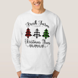 Bauernhof Frische Weihnachtsbaumen T-Shirt