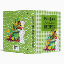 Bauernhof Green Gingham Family Cookbook