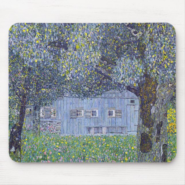 Bauernhof, Gustav Klimt Mousepad (Vorne)