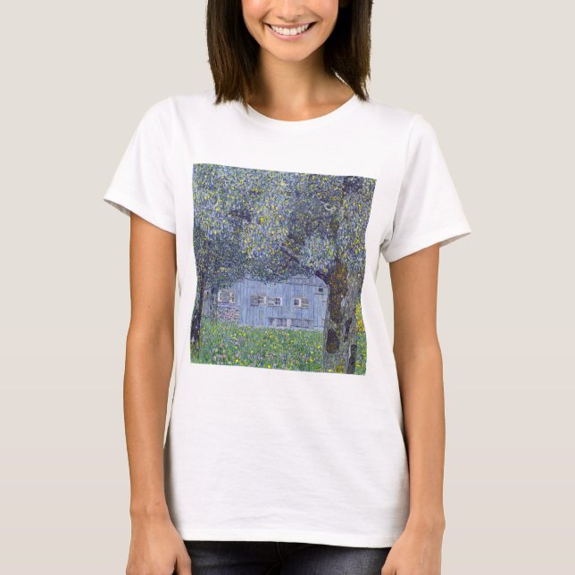 Bauernhof, Gustav Klimt T-Shirt (Vorderseite)