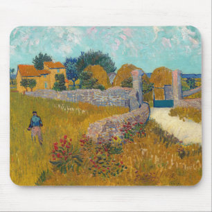 Bauernhof in Provence Vincent van Gogh 1888 Frankr Mousepad