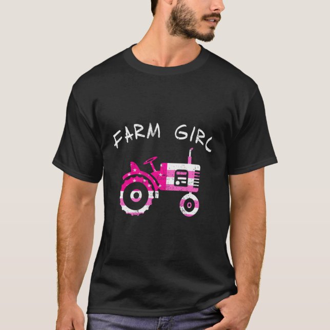Bauernhof K Traktor T-Shirt (Vorderseite)