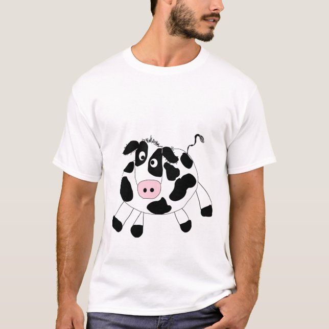 Bauernhof-Kuh-T-Shirts und Geschenke T-Shirt (Vorderseite)