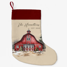 Bauernhof Land Custom Kleiner Weihnachtsstrumpf