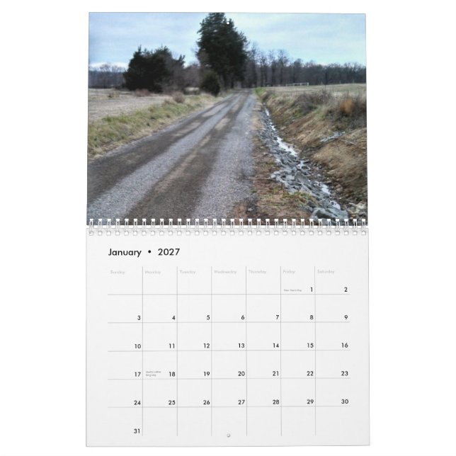 Bauernhof-Leben Kalender (Jan 2027)