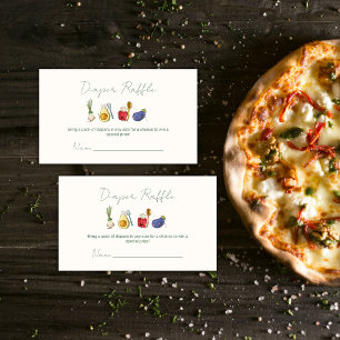 Bauernhof Little Chef Gemüse-Windel-Raffle Baby-Pa Begleitkarte