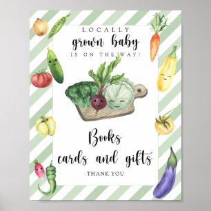 Bauernhof-Marktplatz-Baby-Party - Bücher Karten un Poster