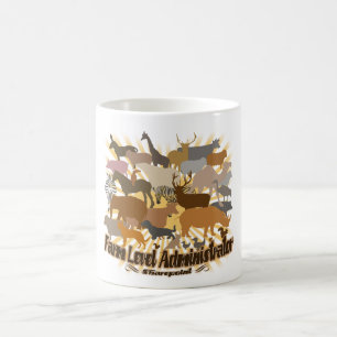 Bauernhof-Niveau-Tasse Kaffeetasse