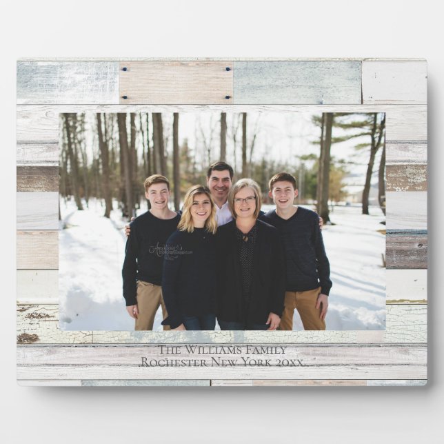 Bauernhof Personalisiert Name Foto 8x10 Plaque Fotoplatte (Vorderseite)