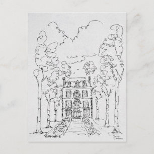 Bauernhof Pferdezucht   Normandie, Frankreich Postkarte