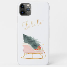 Bauernhof Rosa Weihnachtslied Falala Case-Mate iPhone Hülle