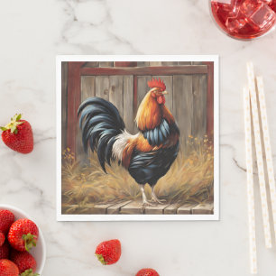 Bauernhof-Runder - Majestic Glory Paper Napkin Serviette