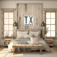 Bauernhof Rustikaler Staat Zip Code Texas