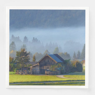 Bauernhof-Szene 3 Serviette
