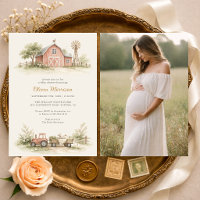 Bauernhof-Tier-Foto-Baby-Party