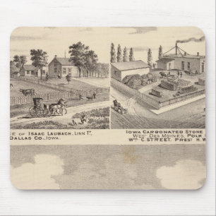 Bauernhof, Wohngebäude und Rohrleitungen Mousepad