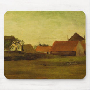 Bauernhöfe in Loosduinen Den Haag von Vincent van  Mousepad