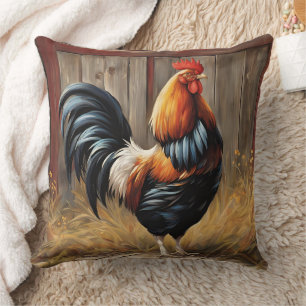 Bauernhofrooster - Majestic Glory Throw Kissen