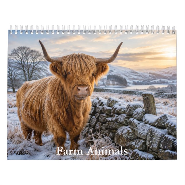 Bauernhoftiere-Kalender  Kalender (Titelbild)