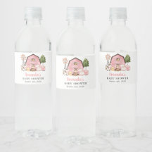 Bauernhoftiere, Süße Tiere, Rosa Scheune, Baby Sho
