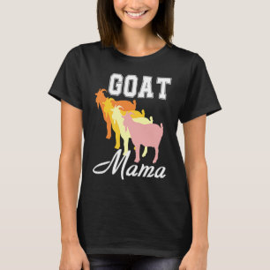 Bauernhoftierliebhaberin für Frauen Ziege Mama Mut T-Shirt