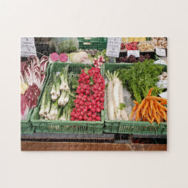 Bauernmarkt Puzzle, 28 cm x 36 cm, 252 Teile