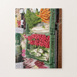 Bauernmarkt Puzzle, 28 cm x 36 cm, 252 Teile