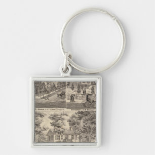 Bauernsitz von George Nebeker Schlüsselanhänger