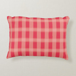 Bauernstil Kariert Dekokissen