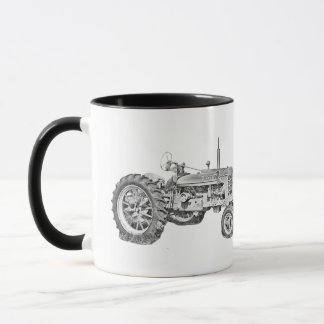 Bauerntraktor - zweiseitig tasse
