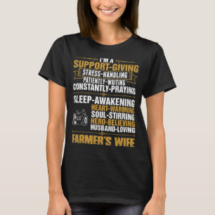 Bauers-Ehefrau-T-Shirt T-Shirt