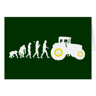 Bauers-Evolution der Landwirtschaft der