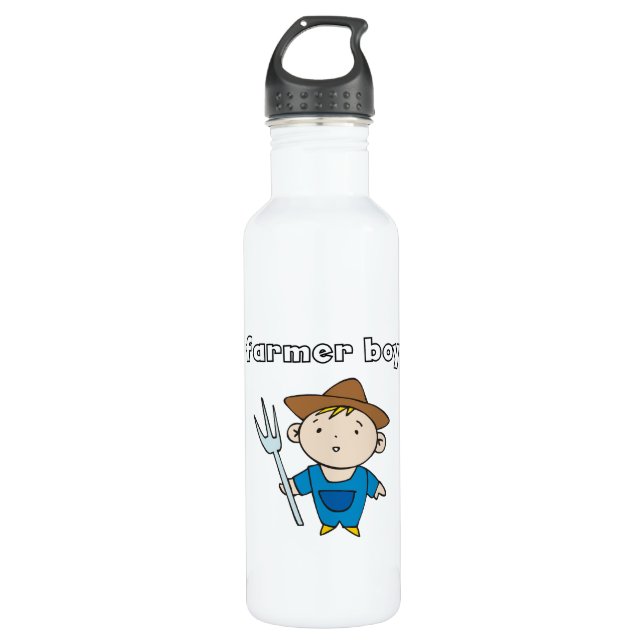 Bauers-Junge Trinkflasche (Vorderseite)